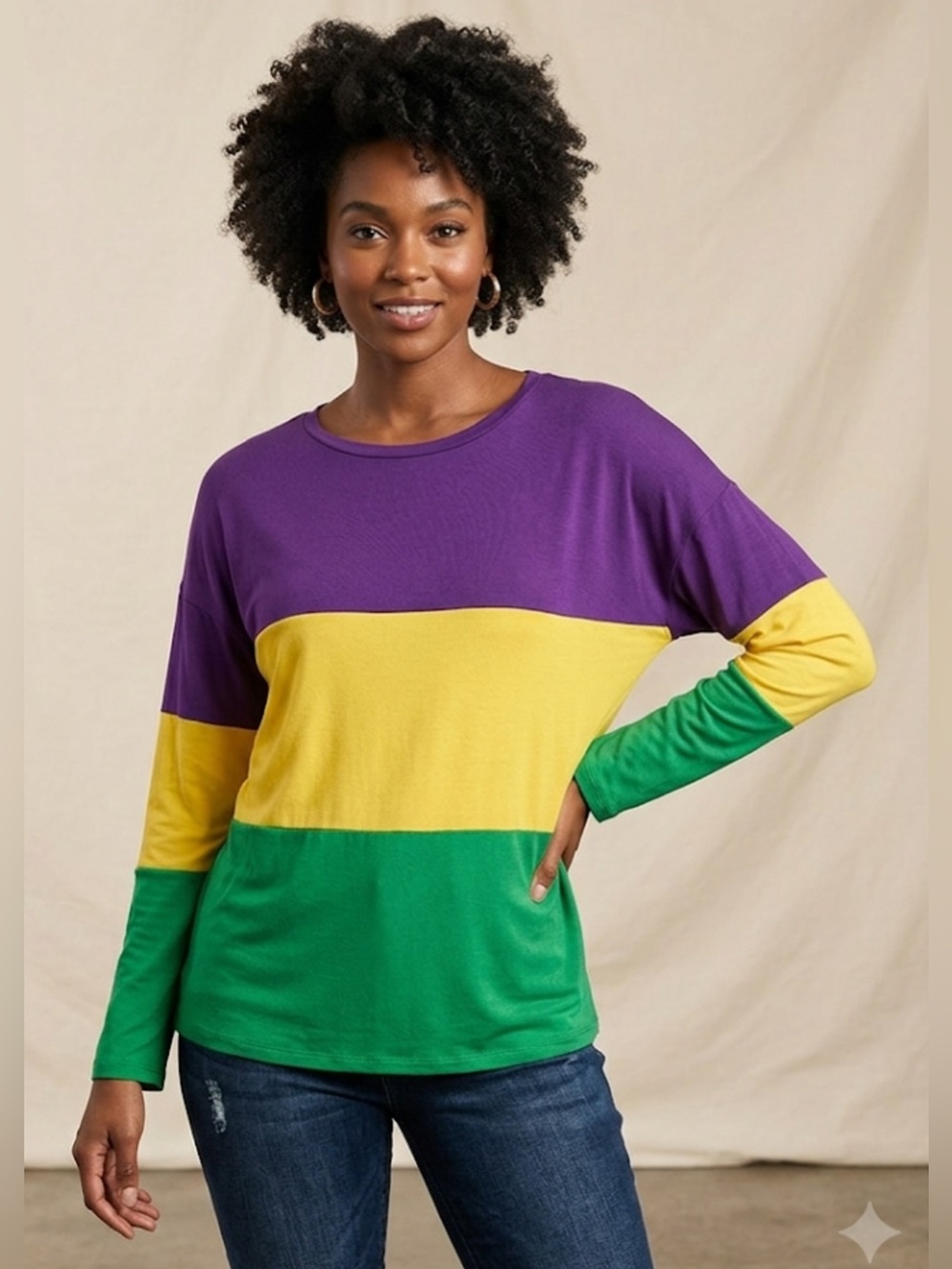 Mardi Gras Long Sleeve T-Shirt